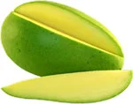 Cut mango 